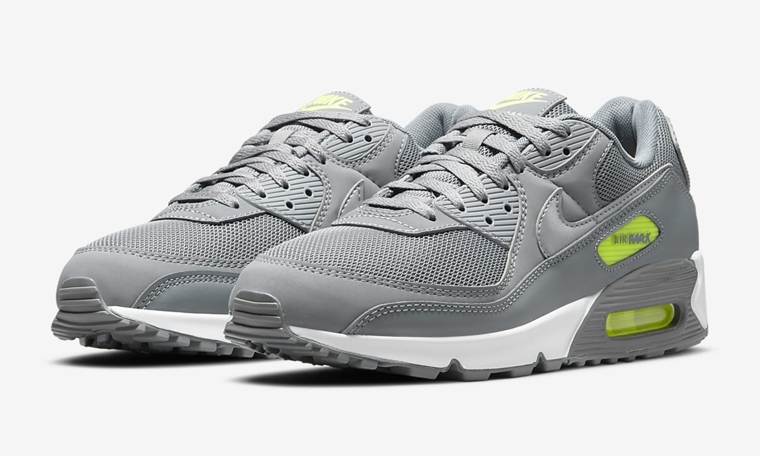 ナイキ エア マックス 90 “スモークグレー/ボルト” (NIKE AIR MAX 90 “Smoke Grey/Volt”) [DJ6881-002]