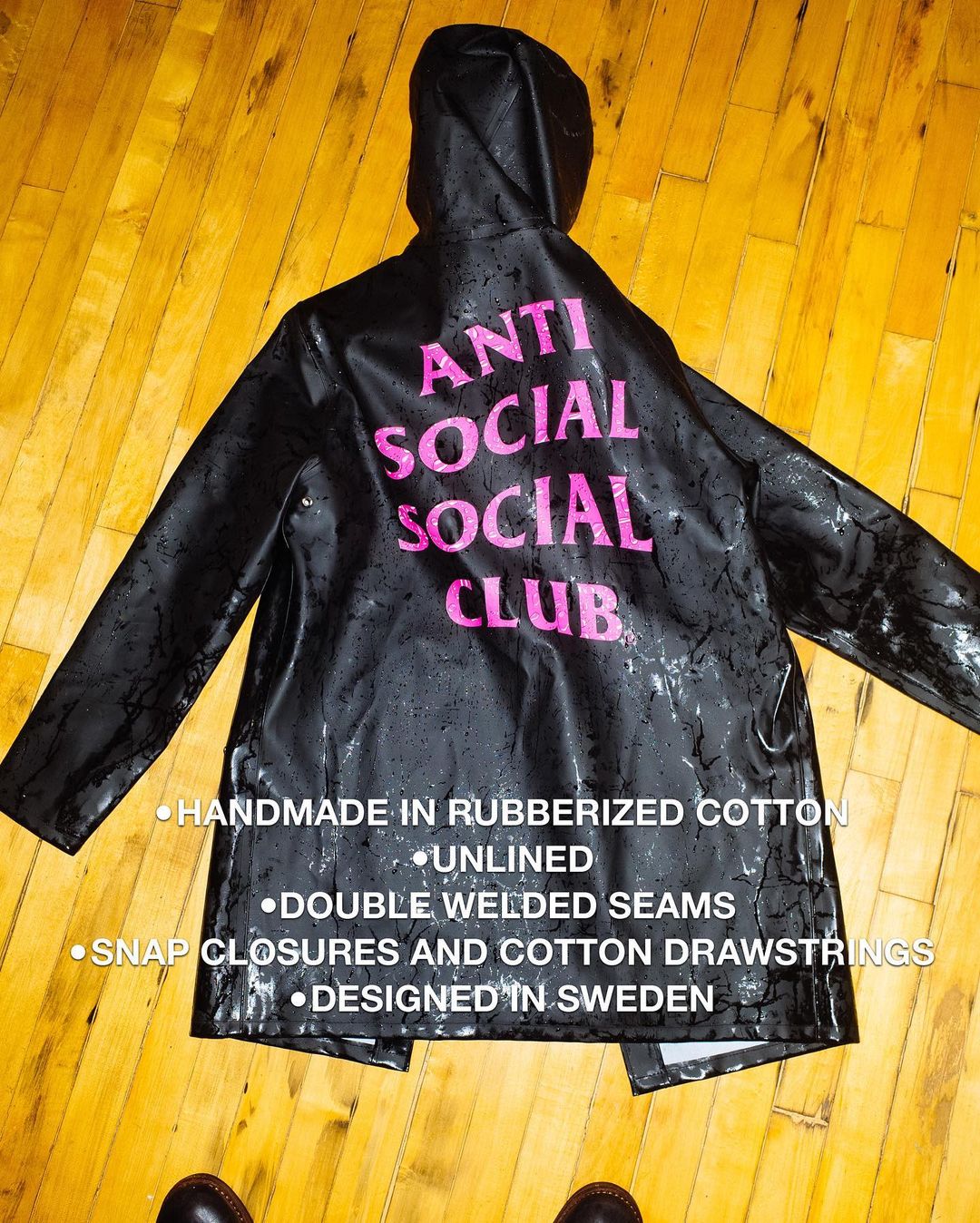 【3/13 発売】Anti Social Social Club × STUTTERHEIM (アンチ ソーシャル ソーシャル クラブ ストゥッテルハイム)