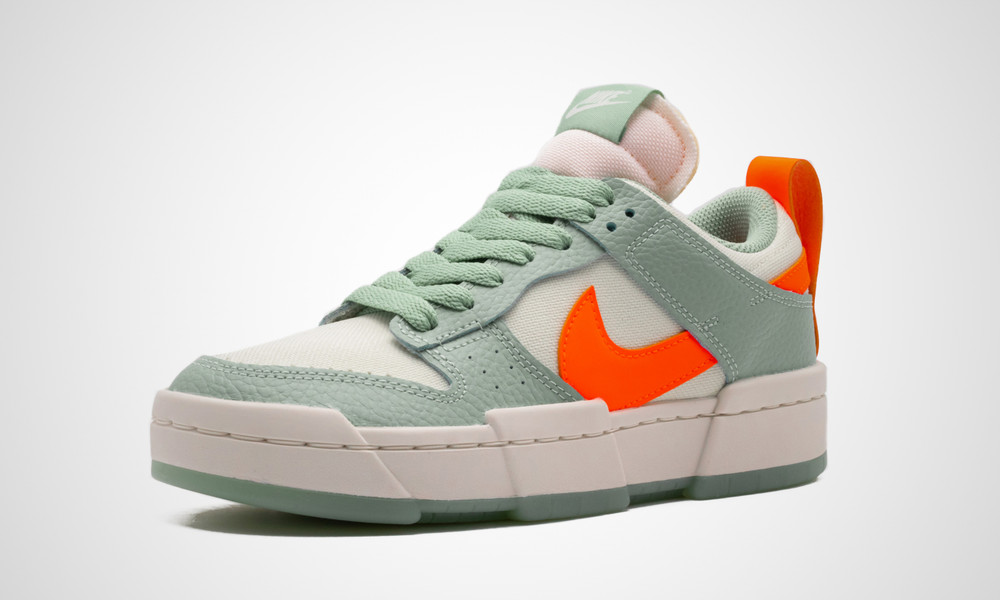 ナイキ ウィメンズ ダンク ロー ディスラプト “シーグラス/ハイパークリムゾン” (NIKE WMNS “DUNK” LOW DISRUPT “Sea Glass/Hyper Crimson”) [DJ3077-001]