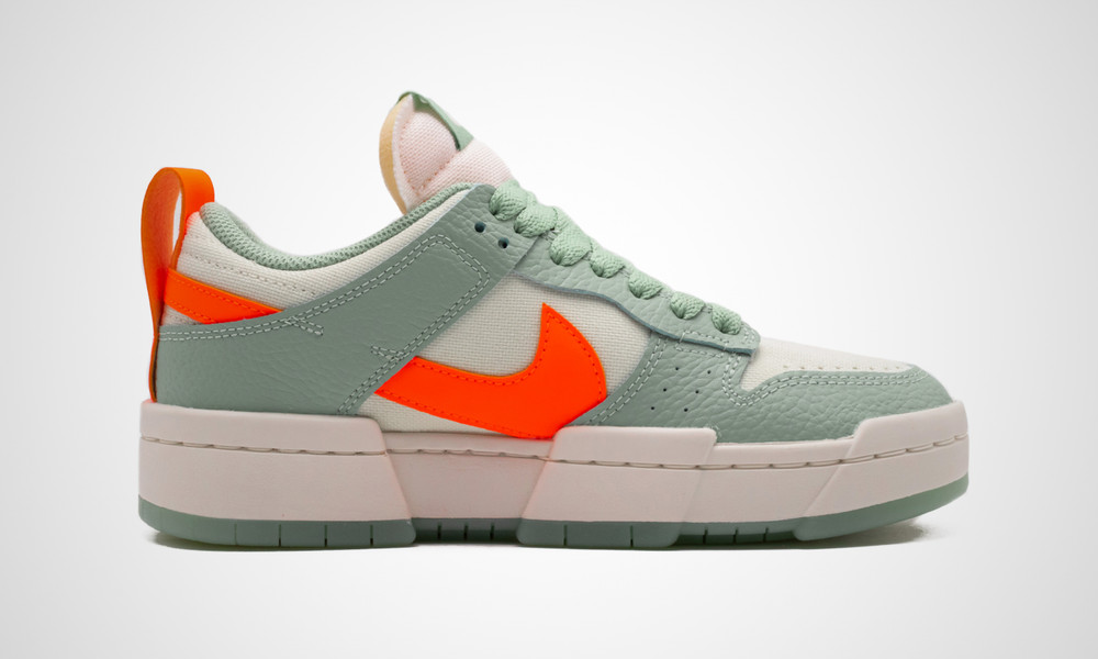 ナイキ ウィメンズ ダンク ロー ディスラプト “シーグラス/ハイパークリムゾン” (NIKE WMNS “DUNK” LOW DISRUPT “Sea Glass/Hyper Crimson”) [DJ3077-001]