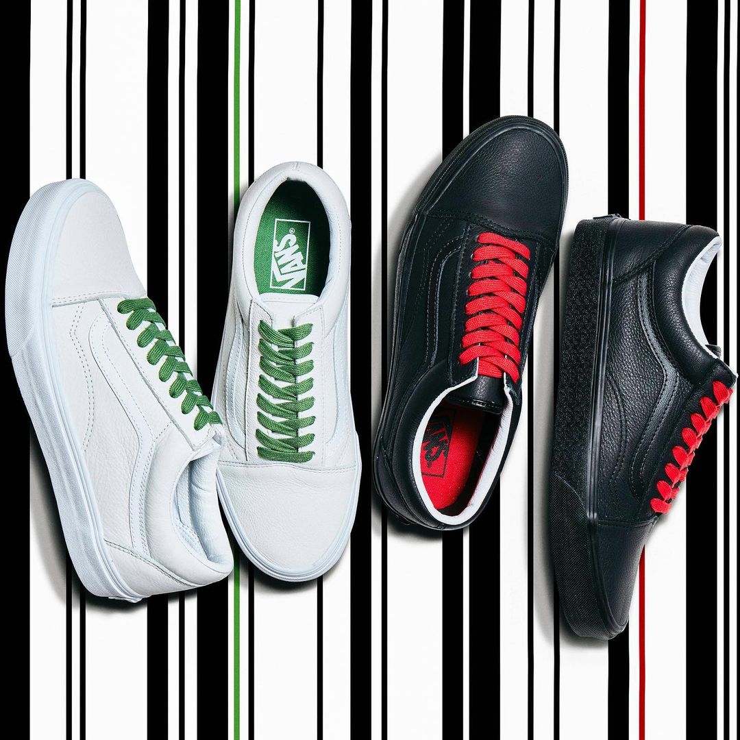 【BILLY’S 限定 3/14 11:00 先行、3/19 発売】VANS “MONO LEATHER” OLD SKOOL (ビリーズ バンズ “モノレザー” オールドスクール)