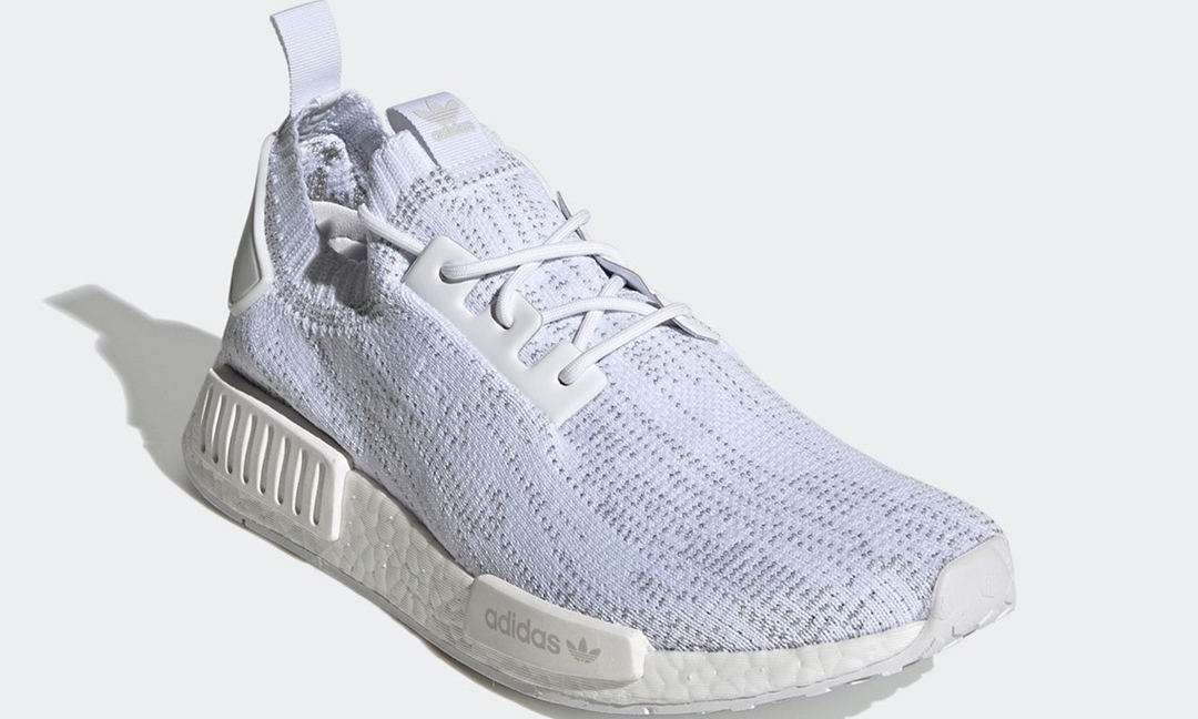 adidas Originals NMD_R1 PRIMEKNIT “Glitch Camo/White” (アディダス オリジナルス エヌ エム ディー プライムニット “グリッチカモ/ホワイト”) [FX6768]