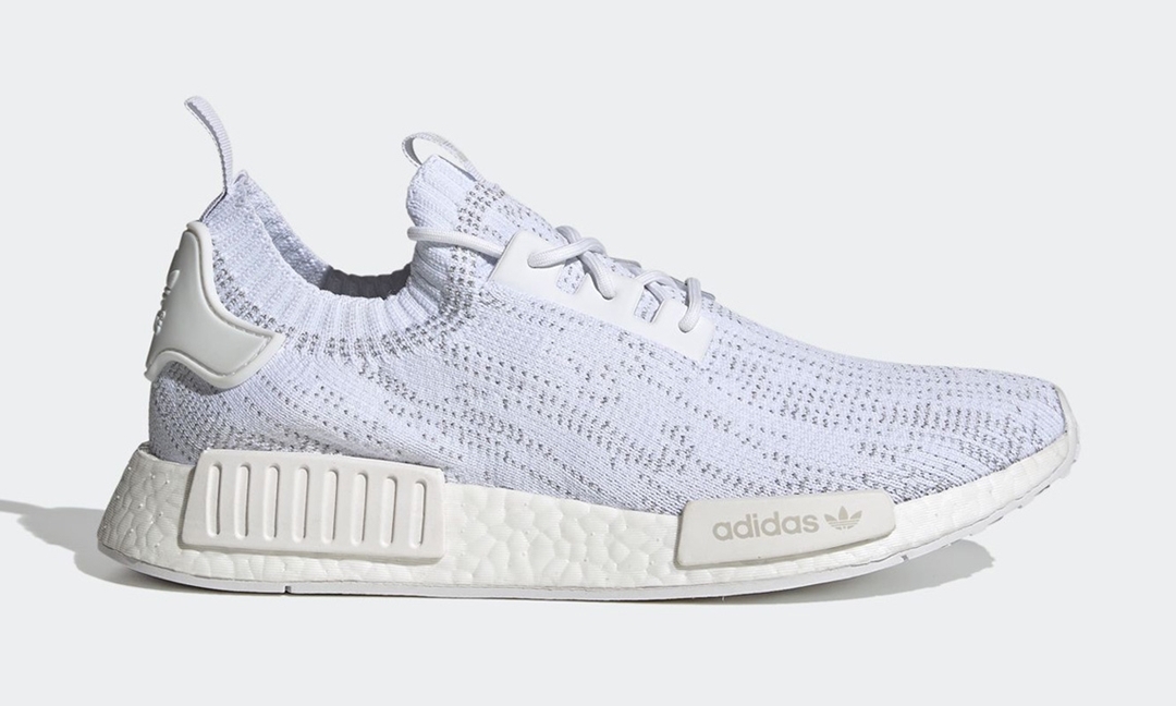 【国内 3/26 発売】adidas Originals NMD_R1 PRIMEKNIT “Glitch Camo/White” (アディダス オリジナルス エヌ エム ディー プライムニット “グリッチカモ/ホワイト”) [FX6768]