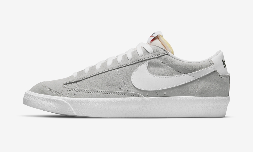 ナイキ ブレーザー ロー 77 スエード “グレー/ホワイト” (NIKE BLAZER LOW SUEDE “Grey/White”) [DA7254-002]