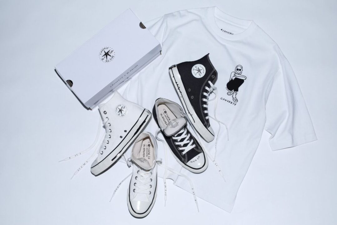 ホワイト 3/26、ブラック 4/19 発売！アーティスト「長場雄」× CONVERSE ALL STAR US YU NAGABA HI (コンバース オールスター)