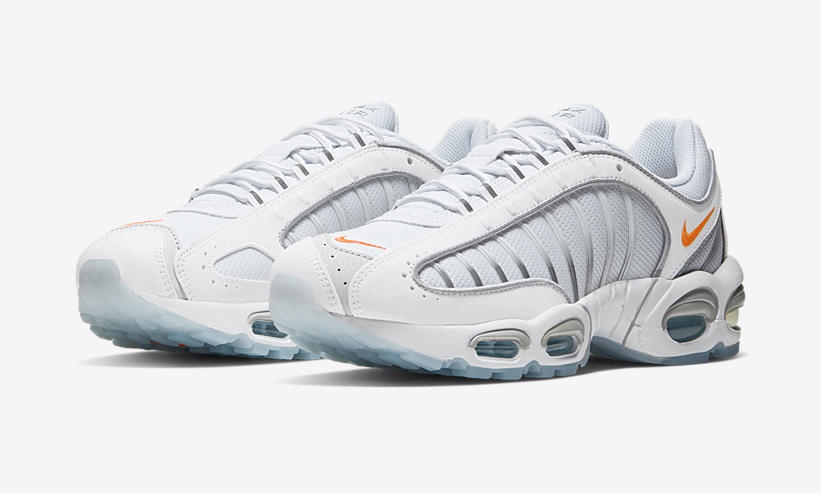 ナイキ エア マックス テイルウィンド 4 “ホワイト/アイス/プラチナムティント” (NIKE AIR MAX TAILWIND IV “White/Ice/Platinum Tint/Total Orange”) [CT1614-100]