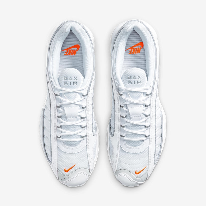 ナイキ エア マックス テイルウィンド 4 “ホワイト/アイス/プラチナムティント” (NIKE AIR MAX TAILWIND IV “White/Ice/Platinum Tint/Total Orange”) [CT1614-100]