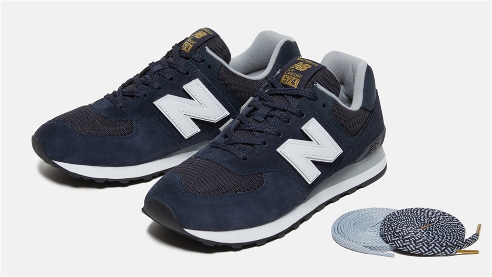 「Nマーク」を付け替え可能な面ファスナー仕様にアップデートしたNew Balance ML574 CS2 (ニューバランス)