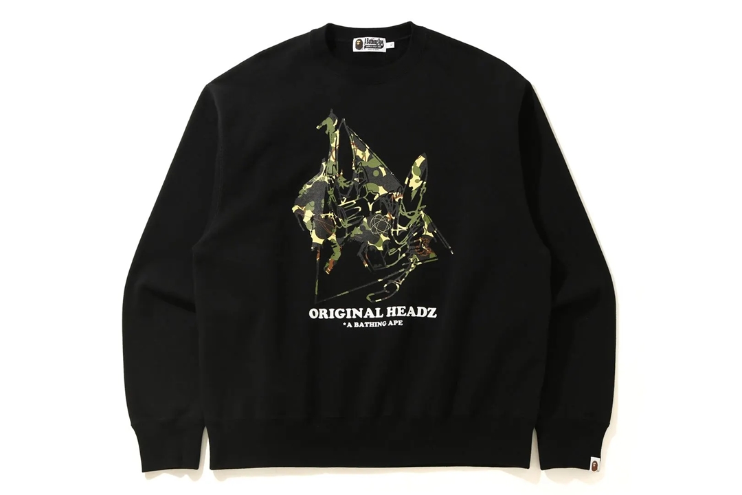 2003年のタッグを再び！A BATHING APE VS UNKLE/MO WAX “Original Heads“が3/20 発売 (ア ベイシング エイプ)