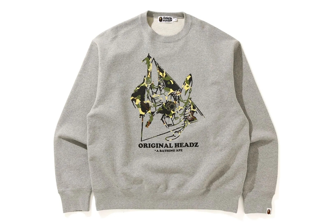 2003年のタッグを再び！A BATHING APE VS UNKLE/MO WAX “Original Heads“が3/20 発売 (ア ベイシング エイプ)