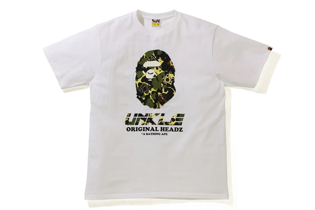 2003年のタッグを再び！A BATHING APE VS UNKLE/MO WAX “Original Heads“が3/20 発売 (ア ベイシング エイプ)