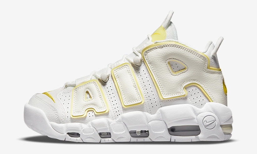 2021年 春 発売予定！ナイキ エア モア アップテンポ “TPU/ホワイト/ライトシトロン” (NIKE AIR MORE UPTEMPO “TPU/White/Light Citron”) [DM3035-100]