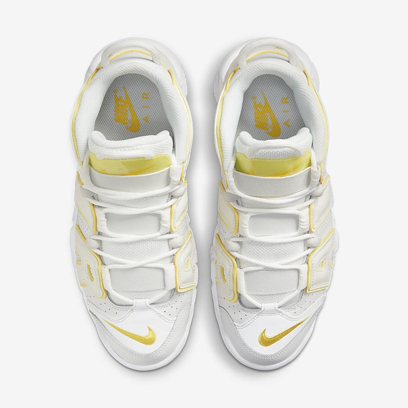 2021年 春 発売予定！ナイキ エア モア アップテンポ “TPU/ホワイト/ライトシトロン” (NIKE AIR MORE UPTEMPO “TPU/White/Light Citron”) [DM3035-100]