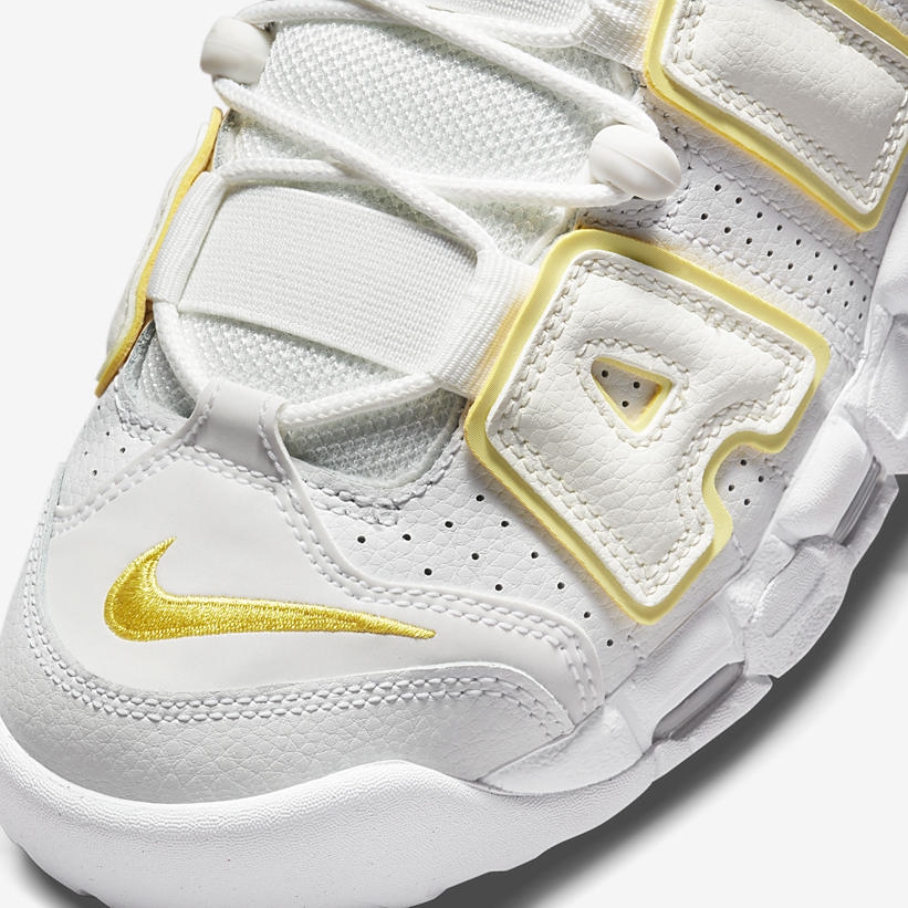 2021年 春 発売予定！ナイキ エア モア アップテンポ “TPU/ホワイト/ライトシトロン” (NIKE AIR MORE UPTEMPO “TPU/White/Light Citron”) [DM3035-100]