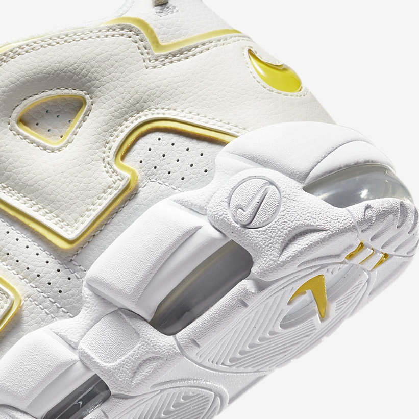 2021年 春 発売予定！ナイキ エア モア アップテンポ “TPU/ホワイト/ライトシトロン” (NIKE AIR MORE UPTEMPO “TPU/White/Light Citron”) [DM3035-100]