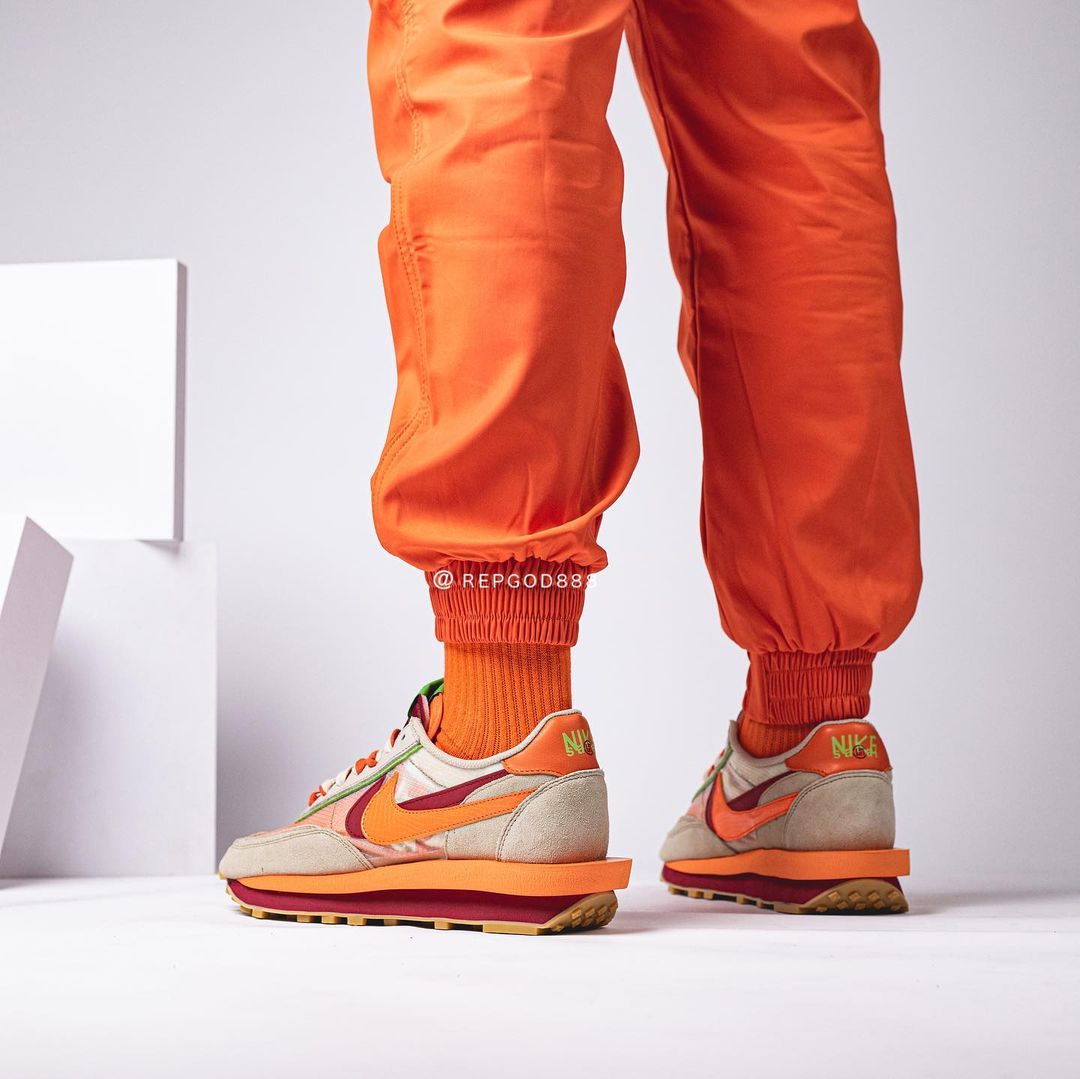 【国内 9/11、10/7 発売予定】CLOT × Sacai × NIKE LDwaffle “Net/Orange Blaze” “Cool Grey/Obsidian” (クロット サカイ ナイキ LDワッフル “ネット/クールグレー”) [DH1347-100/DH3114-001]