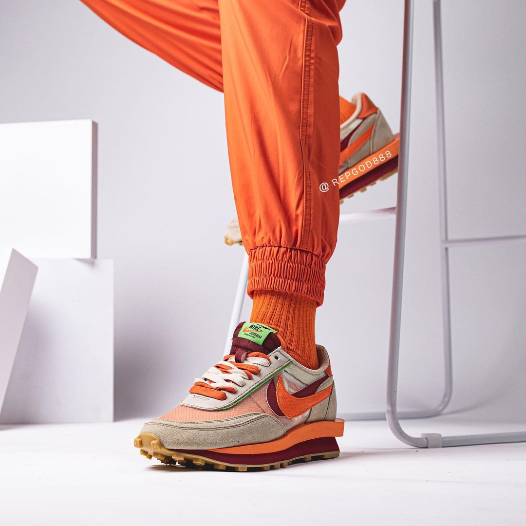 【国内 9/11、10/7 発売予定】CLOT × Sacai × NIKE LDwaffle “Net/Orange Blaze” “Cool Grey/Obsidian” (クロット サカイ ナイキ LDワッフル “ネット/クールグレー”) [DH1347-100/DH3114-001]