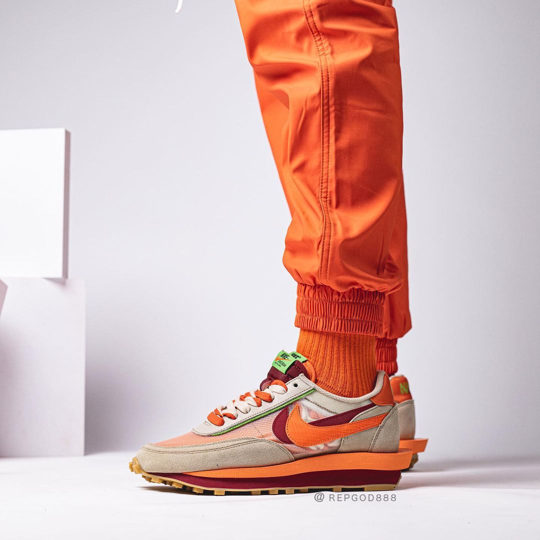 【国内 9/11、10/7 発売予定】CLOT × Sacai × NIKE LDwaffle “Net/Orange Blaze” “Cool Grey/Obsidian” (クロット サカイ ナイキ LDワッフル “ネット/クールグレー”) [DH1347-100/DH3114-001]