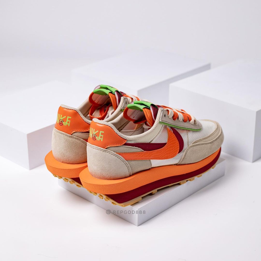 【国内 9/11、10/7 発売予定】CLOT × Sacai × NIKE LDwaffle “Net/Orange Blaze” “Cool Grey/Obsidian” (クロット サカイ ナイキ LDワッフル “ネット/クールグレー”) [DH1347-100/DH3114-001]