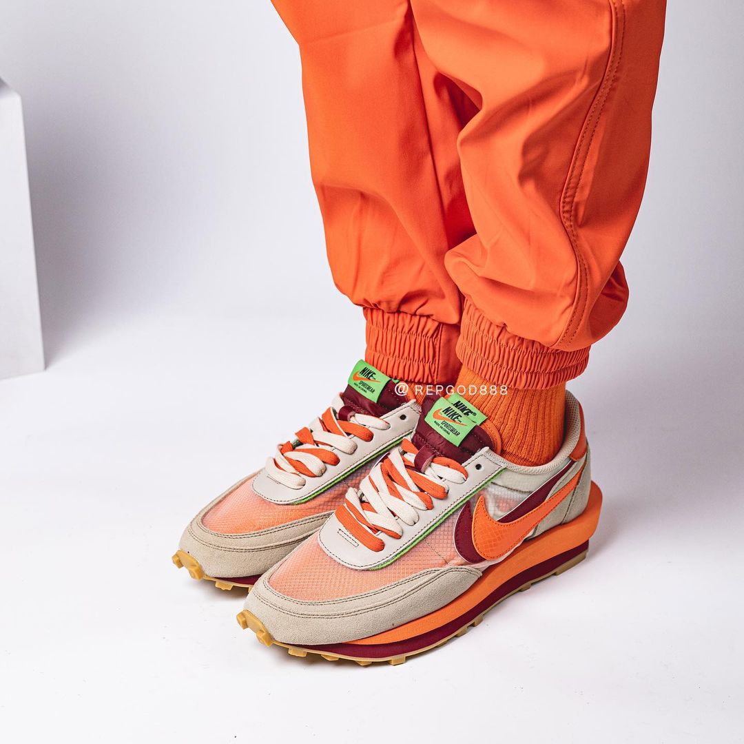 【国内 9/11、10/7 発売予定】CLOT × Sacai × NIKE LDwaffle “Net/Orange Blaze” “Cool Grey/Obsidian” (クロット サカイ ナイキ LDワッフル “ネット/クールグレー”) [DH1347-100/DH3114-001]