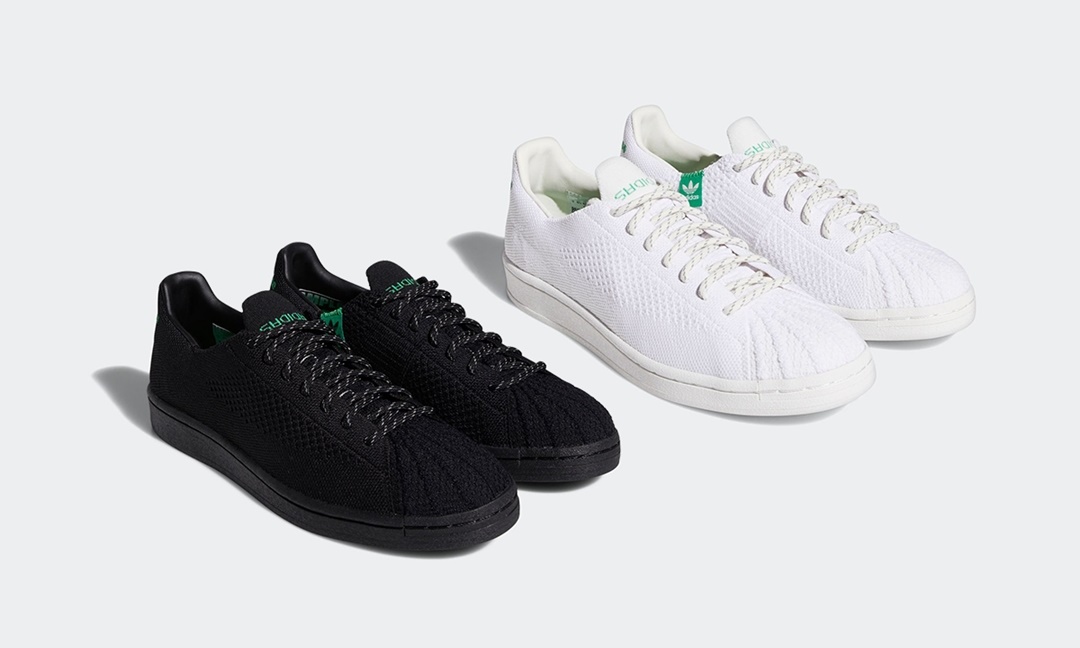 3/19 発売！Pharrell Williams x adidas Originals SUPERSTAR PRIMEKNIT “White/Black” (ファレル・ウィリアムス アディダス オリジナルス スーパースター プライムニット “ホワイト/ブラック”) [GX0194,GX0195]