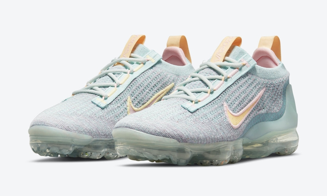 ナイキ エア ヴェイパーマックス 2021 フライニット “アクア/マンゴー” (NIKE AIR VAPORMAX 2021 FLYKNIT “Aqua/Mango”) [DH4088-300]