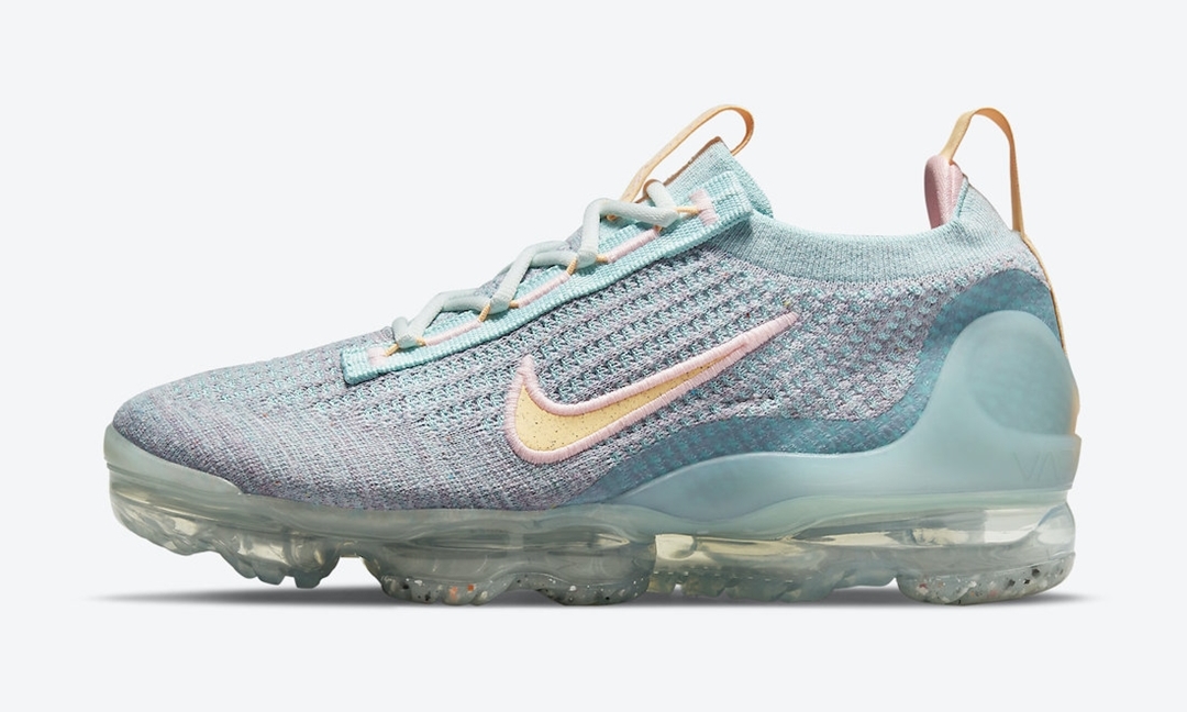 ナイキ エア ヴェイパーマックス 2021 フライニット “アクア/マンゴー” (NIKE AIR VAPORMAX 2021 FLYKNIT “Aqua/Mango”) [DH4088-300]