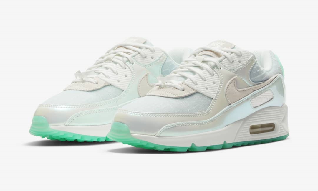 3/18 発売！ナイキ ウィメンズ エア マックス 90 “フューチャー イズ クリア” (NIKE WMNS AIR MAX 90 “Future Is Clear”) [DH8074-100]