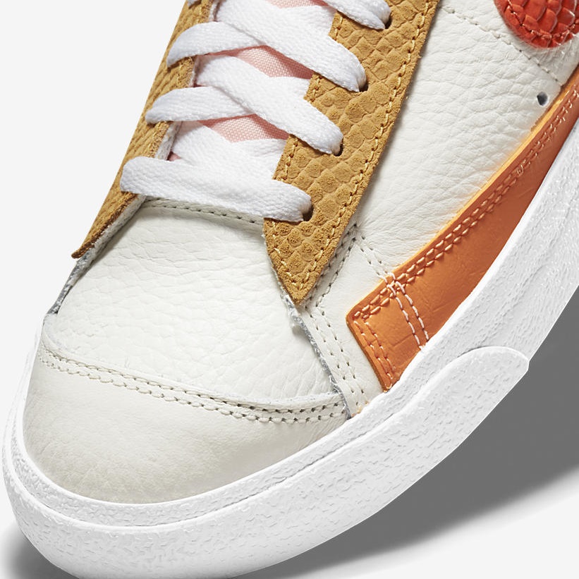 ナイキ ブレーザー ミッド 77 “キャンプファイヤーオレンジ” (NIKE BLAZER MID 77 “Campfire Orange”) [DM2872-100]