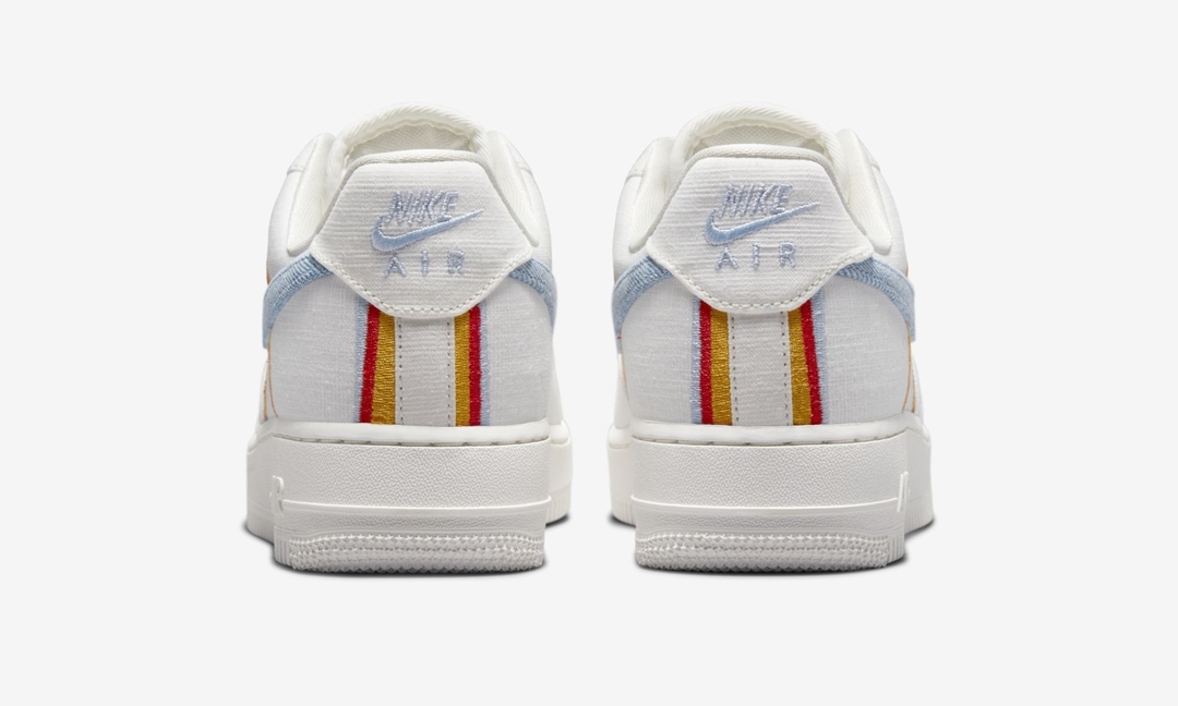 ナイキ ウィメンズ エア フォース 1 07 ロー “セイル/ライトアーモリーブルー” (NIKE WMNS AIR FORCE 1 07 LOW “Sail/Light Armory Blue”) [DJ4655-133]