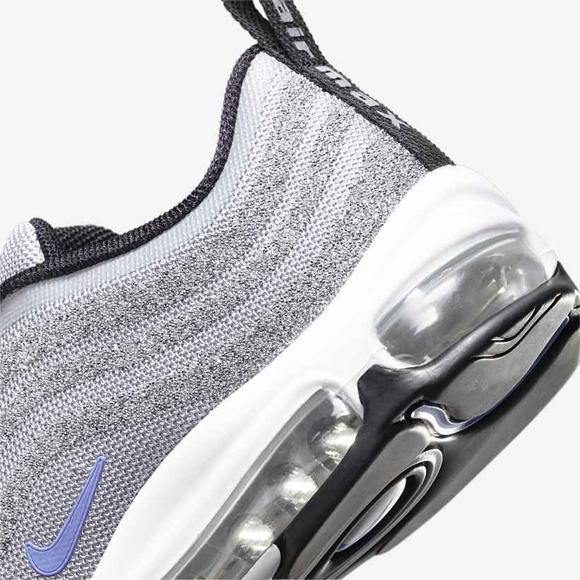 3/25 発売！“Polar Blue” カラーのスワロフスキーを散りばめたナイキ エア マックス 97 (NIKE AIR MAX 97 “SWAROVSKI”) [DH2504-001]