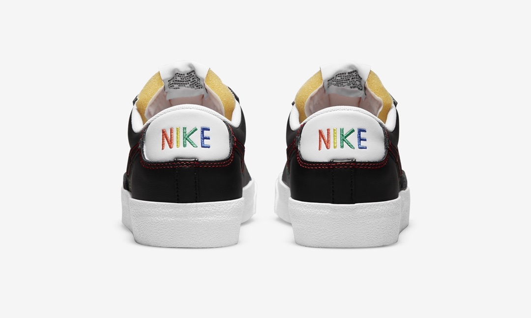 ナイキ ブレーザー ロー 77 “マルチステッチ/ブラック” (NIKE BLAZER LOW 77 “Multi Stitch/Black”) [DJ6000-001]