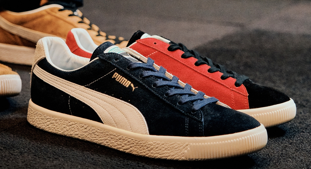 【3/26 発売】ABC-MART限定！左右非対称のカラーリングを配した PUMA SUEDE VTG MIJ MC (プーマ スエード ビンテージ メイド イン ジャパン)