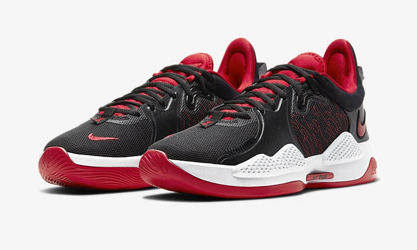 4 1 発売 ナイキ Pg5 Ep ブラック ユニバーシティレッド ホワイト Nike Pg5 Ep Black University Red White Cw3143 002 Fullress スニーカー発売日 抽選情報 ニュースを掲載 ナイキ ジョーダン ダンク シュプリーム Supreme 等のファッション情報を配信