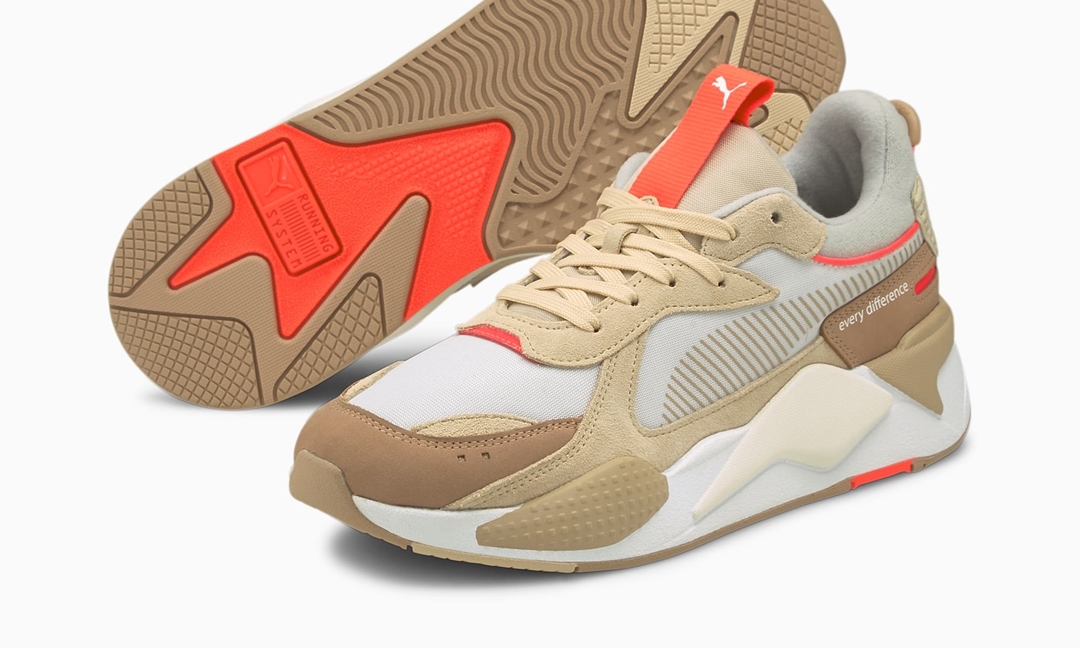 PUMA RS-X CNV "White/Eggnog/Shifting Sand" (プーマ コンベイ "ホワイト/エッグノグ") [380574-01]