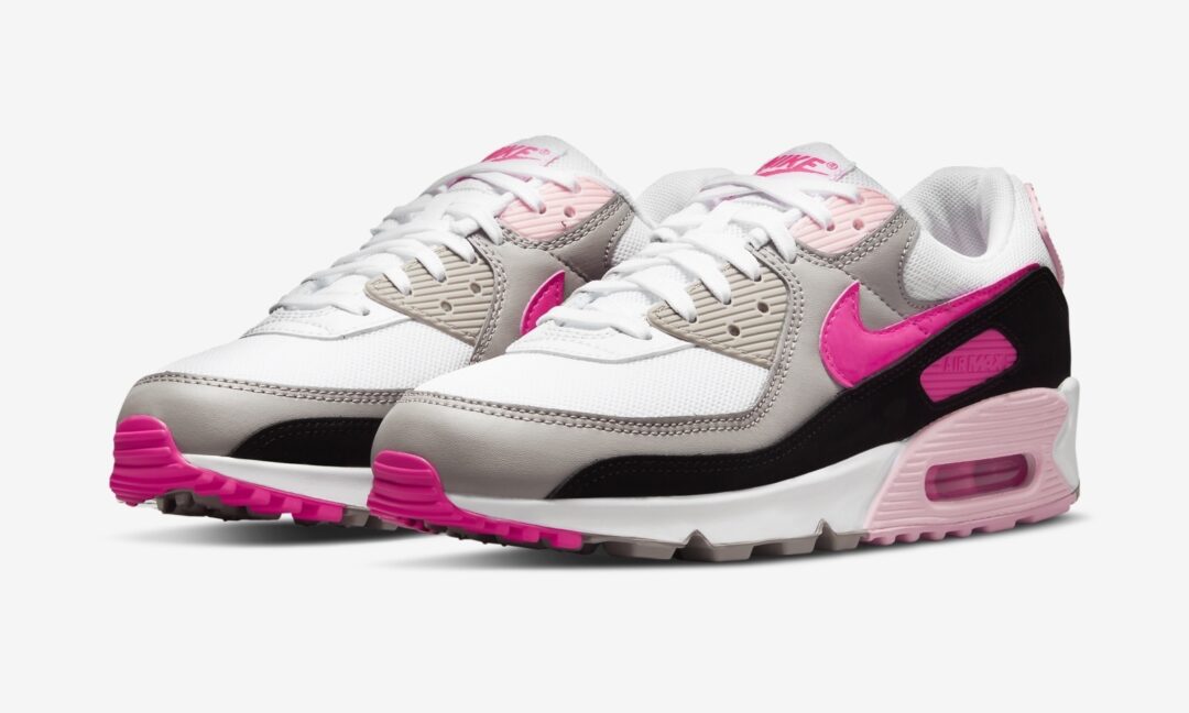 ナイキ ウィメンズ エア マックス 90 “ホワイト/グレー/ピンク” (NIKE WMNS AIR MAX 90 “White/Grey/Pink”) [DM3051-100]