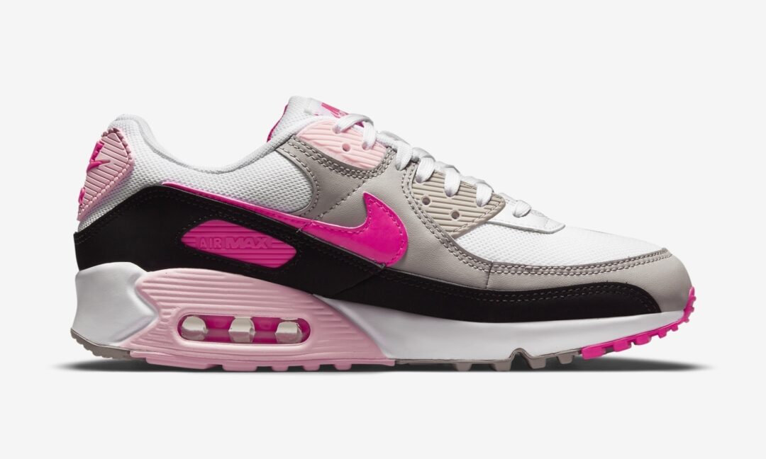 ナイキ ウィメンズ エア マックス 90 “ホワイト/グレー/ピンク” (NIKE WMNS AIR MAX 90 “White/Grey/Pink”) [DM3051-100]