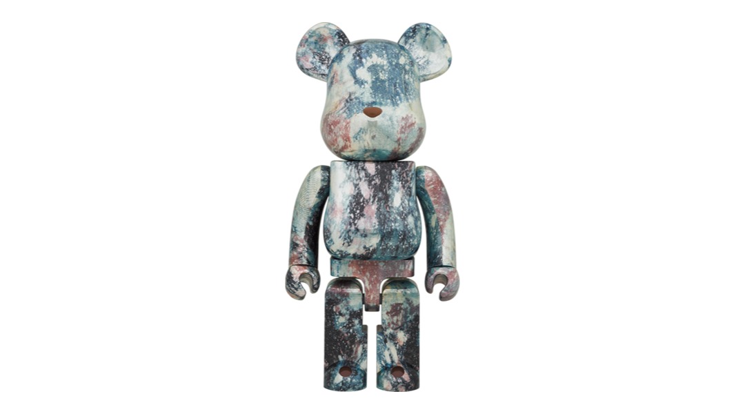 ウォータープリント仕様 PUSHEAD BE@RBRICK #5 1000%が7月発売 (パスヘッド ベアブリック)