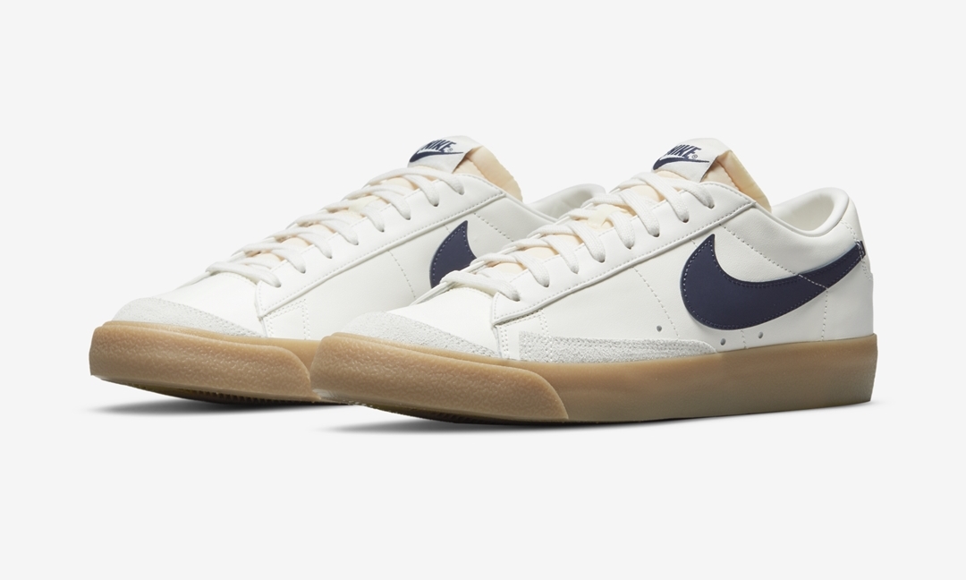 ナイキ ブレーザー ロー 77 “ホワイト/ネイビー/ガム” (NIKE BLAZER LOW 77 “White/Navy/Gum”) [DM8334-100]