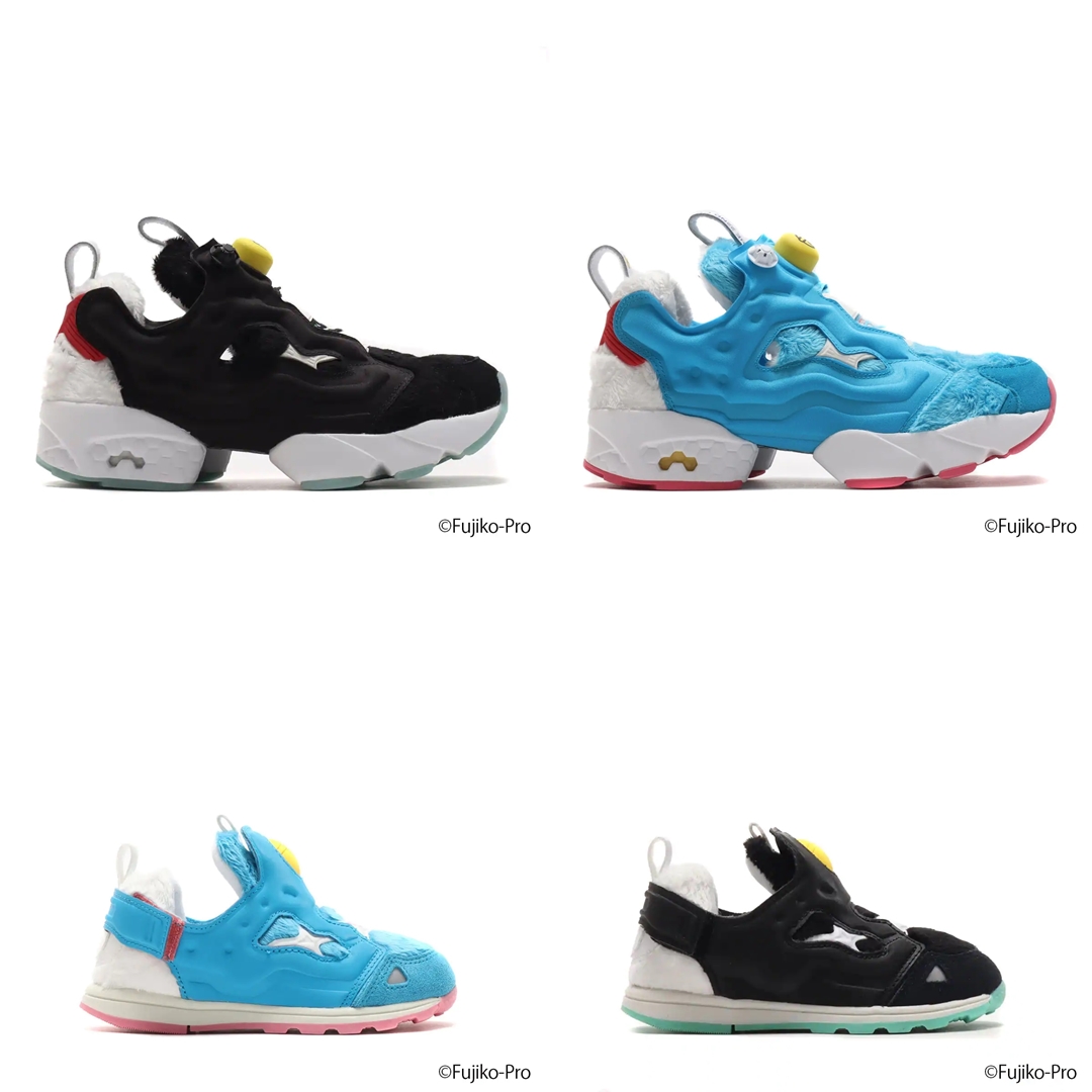 4/3 発売！ドラえもん × リーボック × アトモス インスタ ポンプ フューリー “ブラック/ブルー” (REEBOK atmos DORAEMON INSTA PUMP FURY “Black/Blue”) [GV7287,GV7288,GV7285,GV7286]