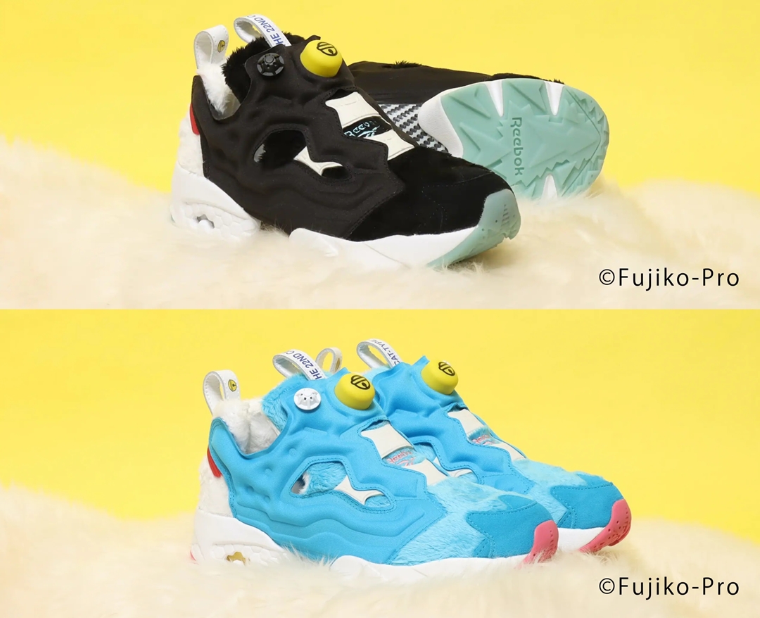 4/3 発売！ドラえもん × リーボック × アトモス インスタ ポンプ フューリー “ブラック/ブルー” (REEBOK atmos DORAEMON INSTA PUMP FURY “Black/Blue”) [GV7287,GV7288,GV7285,GV7286]