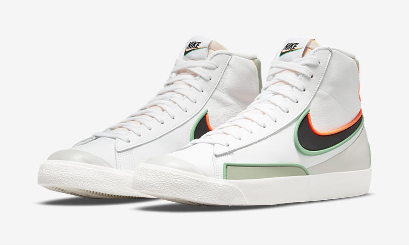 ナイキ ブレーザー ミッド 77 インフィニット “ホワイト/ジェイドスモーク/ローマグリーン” (NIKE BLAZER MID 77 INFINITE “White/Jade Smoke/Roma Green”) [DA7233-104]