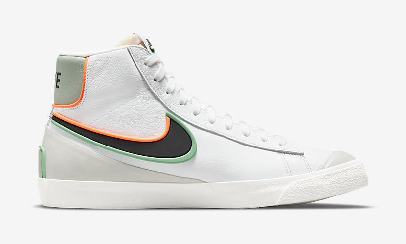 ナイキ ブレーザー ミッド 77 インフィニット “ホワイト/ジェイドスモーク/ローマグリーン” (NIKE BLAZER MID 77 INFINITE “White/Jade Smoke/Roma Green”) [DA7233-104]