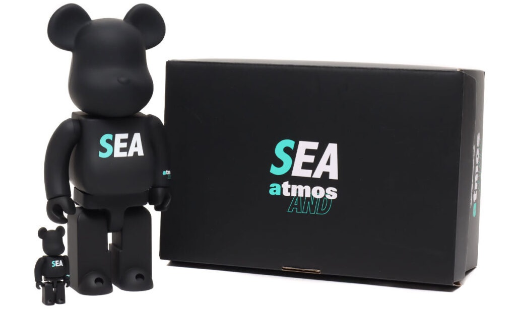 3/27 発売！atmos × WIND AND SEA × BE@RBRICK コラボコレクション (アトモス ウィンダンシー ベアブリック)