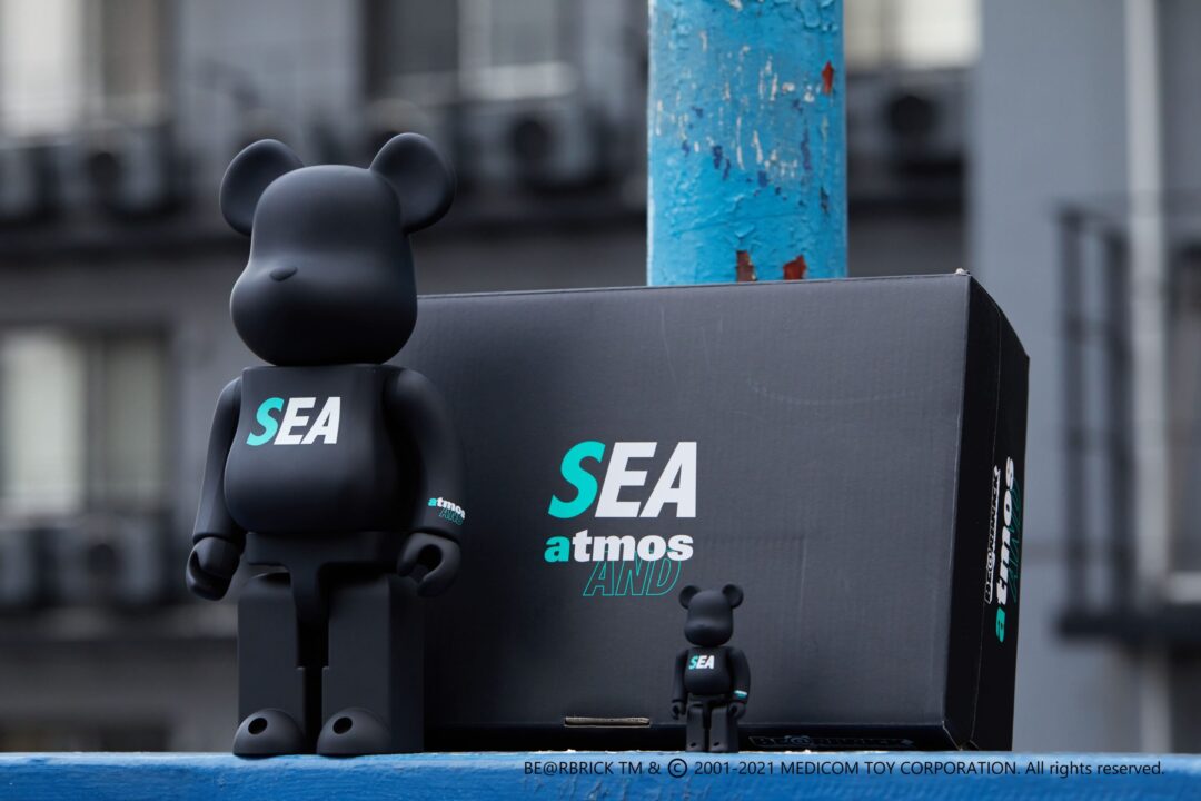 3/27 発売！atmos × WIND AND SEA × BE@RBRICK コラボコレクション (アトモス ウィンダンシー ベアブリック)