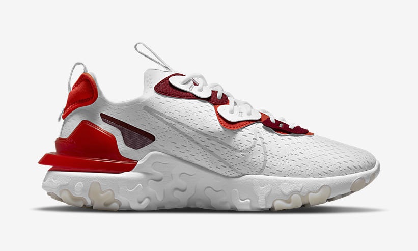 ナイキ リアクト ビジョン “ホワイト/チームオレンジ/チームレッド” (NIKE REACT VISION “White/Team Orange/Team Red”) [DM2828-100]