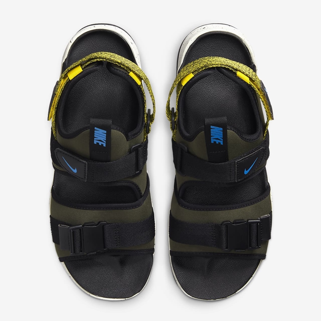 ナイキ キャニオン サンダル “カーゴカーキ/ブライトクリムゾン” (NIKE CANYON SANDAL “Cargo Khaki/Bright Citron”) [CI8797-301/CW9704-301]