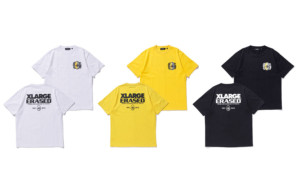 XLARGE × ERASED コラボレーションが3/27 発売 (エクストララージ イレイズド)