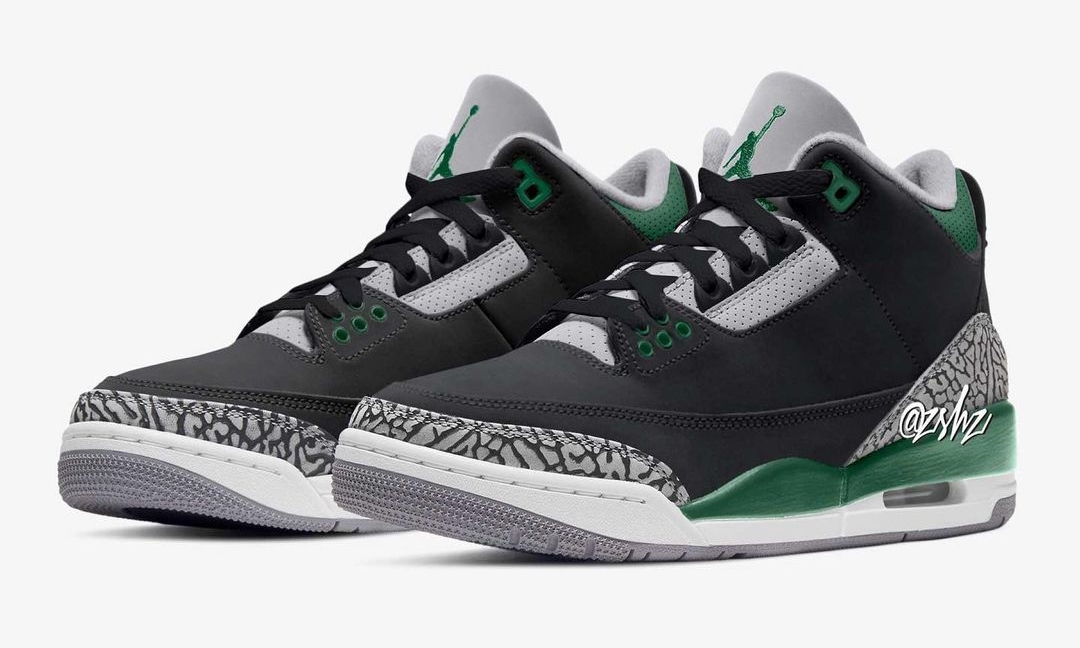 【国内 11/13 発売】ナイキ エア ジョーダン 3 “パイングリーン” (NIKE AIR JORDAN 3 “Pine Green”) [CT8532-030]