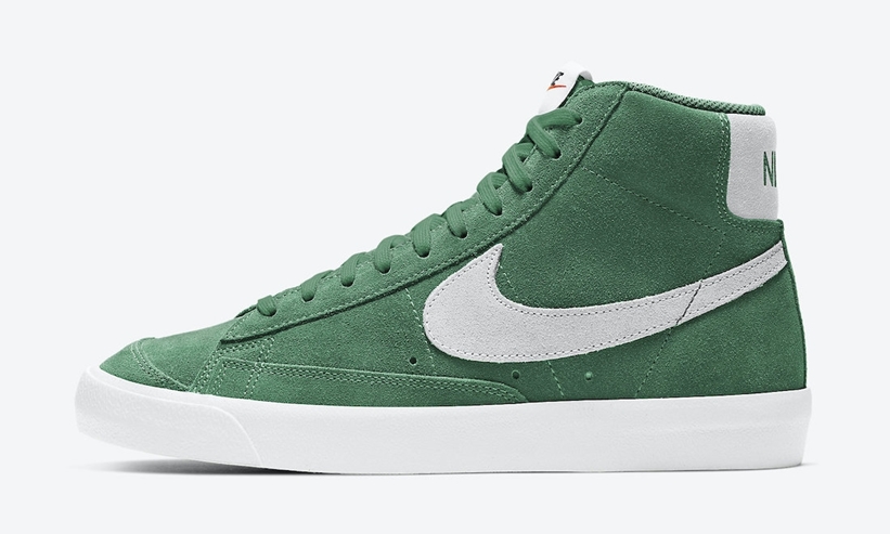 ナイキ ブレーザー ミッド 77 スエード “パイングリーン/ホワイト” (NIKE BLAZER MID 77 SUEDE “Pine Green/White”) [CI1172-301]